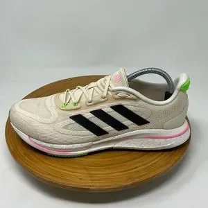 adidas Shoes Adidas Supernova Running Shoes Ecru Tint Carbon Beam Pink Size 5 Poshmark